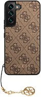 Guess 4G Charms Backcover für Samsung Galaxy S22+ Brown - Handyhülle