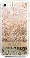 Guess Liquid Glitter Paisley cover for Apple iPhone 7/8/SE2020/SE2022 Gold - Phone Cover