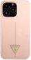 Guess Silicone Line Triangle borító Apple iPhone 13 Pro Pinkhez - Telefon tok