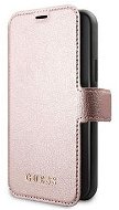 Guess Iridescent for Apple iPhone 12 Mini, Pink - Phone Case