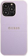 Guess PU Leather Saffiano Cover für Apple iPhone 13 Pro Max Purple - Handyhülle