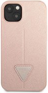 Guess PU Saffiano Triangle cover for Apple iPhone 13 Pink - Phone Cover