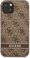 Guess PU 4G Stripe cover for Apple iPhone 13 mini Brown - Phone Cover