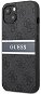 Guess PU 4G Stripe borító Apple iPhone 13 mini-hez, Szürke - Telefon tok