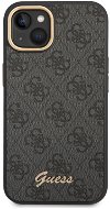 Guess PC/TPU 4G Metal Camera Outline Back Cover für iPhone 14 Black - Handyhülle