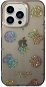 Guess PC/TPU Peony Glitter Back Cover for iPhone 14 Pro Black - Phone Cover