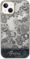 Guess PC/TPU Toile De Jouy Back Cover for iPhone 14 Grey - Phone Cover