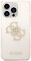 Guess TPU Big 4G Full Glitter Back Cover for iPhone 14 Pro Gold - Phone Cover