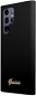 Guess Liquid Silicone Metal Logo Samsung Galaxy S23 Ultra fekete hátlap tok - Telefon tok