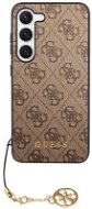 Guess 4G Charms Zadní Kryt pro Samsung Galaxy S23 Brown - Phone Cover
