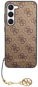 Guess 4G Charms Zadní Kryt pro Samsung Galaxy S23 Brown - Phone Cover