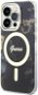 Guess Marble IML MagSafe Kompatibilní Zadní Kryt pro iPhone 13 Pro Black - Phone Cover