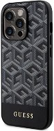 Guess PU G Cube MagSafe kompatibles Back Cover für iPhone 14 Pro Max Black - Handyhülle