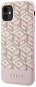 Guess PU G Cube MagSafe Kompatibilní Zadní Kryt pro iPhone 11 Pink - Phone Cover
