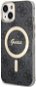 Guess IML 4G MagSafe Zadní Kryt pro iPhone 15 Black - Phone Cover