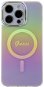 Guess IML Iridescent Script MagSafe Zadní Kryt pro iPhone 15 Pro Pink - Phone Cover