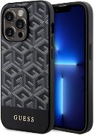 Guess PU G Cube MagSafe Zadní Kryt pro iPhone 15 Pro Black - Phone Cover