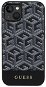 Guess PU Grip Stand G Cube Zadní Kryt pro iPhone 15 Black - Phone Cover