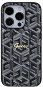 Guess PU Grip Stand G Cube Zadní Kryt pro iPhone 15 Pro Max Black - Phone Cover