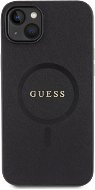 Guess PU Saffiano MagSafe Zadní Kryt pro iPhone 15 Black - Phone Cover