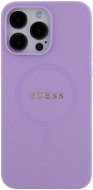 Guess PU Saffiano MagSafe Zadní Kryt pro iPhone 15 Pro Max Purple - Phone Cover
