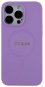 Guess PU Saffiano MagSafe Zadní Kryt pro iPhone 15 Pro Purple - Phone Cover