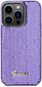 Guess Sequin Script Logo Zadní Kryt pro iPhone 15 Pro Max Purple - Phone Cover