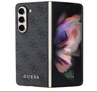 Guess 4G Charms Back Cover for Samsung Galaxy Z Fold 5 Grey - Phone Cover