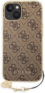 Guess 4G Charms Zadní Kryt pro iPhone 14 Brown - Phone Cover