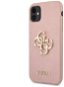 Guess PU Saffiano Big 4G Metal Logo Apple iPhone 11 Pink tok - Telefon tok