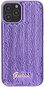 Guess Sequin Script Logo Zadní Kryt pro iPhone 12/12 Pro Purple - Phone Cover
