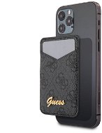 Guess 4G Magnetic Cardslot Triangle Logo, Grey - Mobile Case