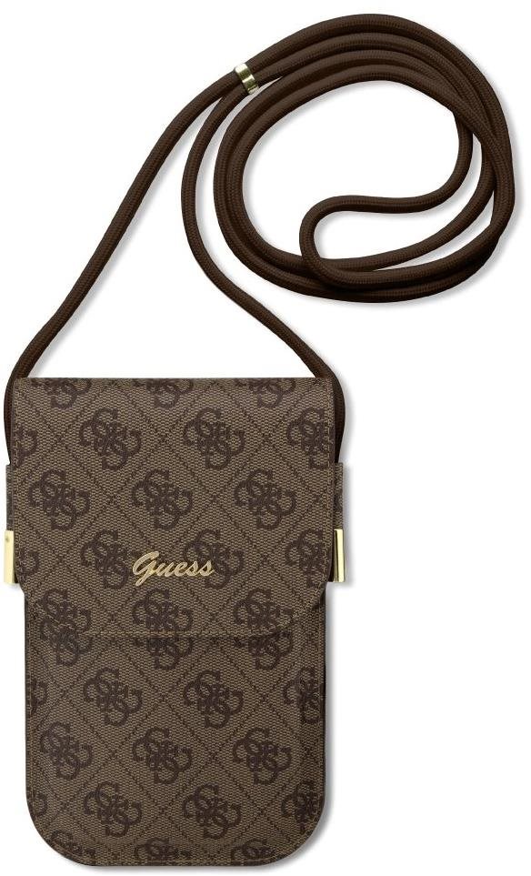 Guess PU 4G Metal Logo Script Phone Bag barna