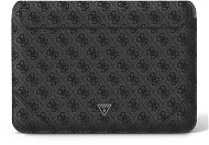 Guess PU 4G Triangle Metal Logo Computer Sleeve 16" Black - Puzdro na notebook