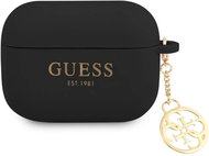 Guess 4G Charm Silicone Case for AirPods 4 Black - Headphone Case