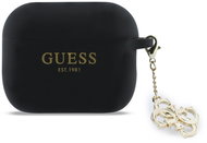 Guess 4G Charm Silicone Case for AirPods Pro 3 Black - Headphone Case