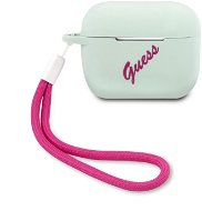 Guess Vintage Silicone Case for Airpods Pro Blue - Headphone Case