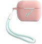 Guess Vintage Silicone Case for Airpods For Pink - Headphone Case