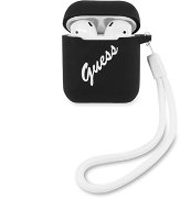 Guess Vintage Silicone Case for Airpods 1/2 Black - Headphone Case