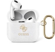 Guess 4G TPU Glitter Case für Apple Airpods 3 transparent - Kopfhörer-Hülle