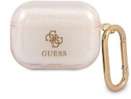 Guess 4G TPU Glitter Case for Apple Airpods Pro Gold - Headphone Case