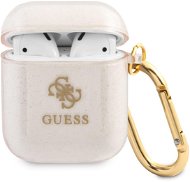 Guess 4G TPU Glitter Case für Apple Airpods 1/2 gold - Kopfhörer-Hülle