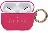 Guess Silicone Case for Airpods Pro Fuschia - Headphone Case