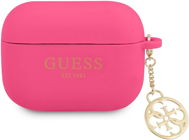 Guess 4G Charms Silikoncover für Apple Airpods Pro Fuchsia - Kopfhörer-Hülle