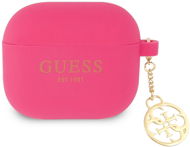 Guess 4G Charms Silikoncover für Apple Airpods 3 Fuchsia - Kopfhörer-Hülle