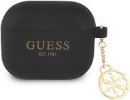 Guess 4G Charms Silicone Case for Apple Airpods 3 Black - Headphone Case