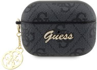 Guess 4G Script Charms PC/PU Pouzdro pro Airpods Pro 2 Black - Headphone Case