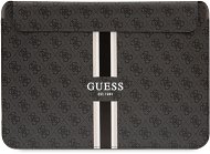 Guess PU 4G Printed Stripes Computer Sleeve 16" Black - Laptop Case