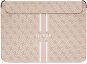 Guess PU 4G Printed Stripes Computer Sleeve 16" Pink - Laptop-Hülle