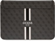 Laptop-Hülle Guess PU 4G Printed Stripes Computer Sleeve 13/14" Black - Pouzdro na notebook